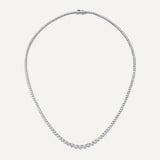 Round Rivera White Gold