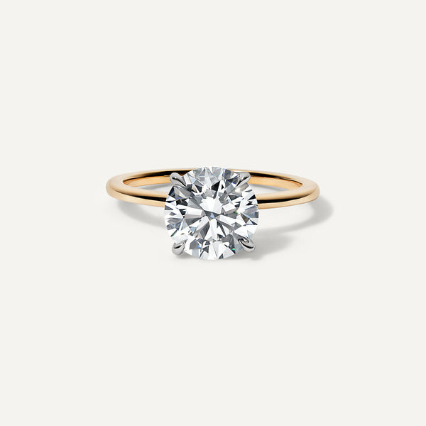 The Slim Round Engagement Ring