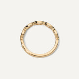 Marquise Bezel E/W 3/4 Band
