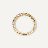 Oval Bezel 3/4 Band