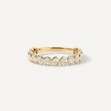 Oval Bezel 3/4 Band
