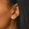 Diamond stud earrings 1ctw