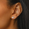Diamond stud earrings 1.5ctw
