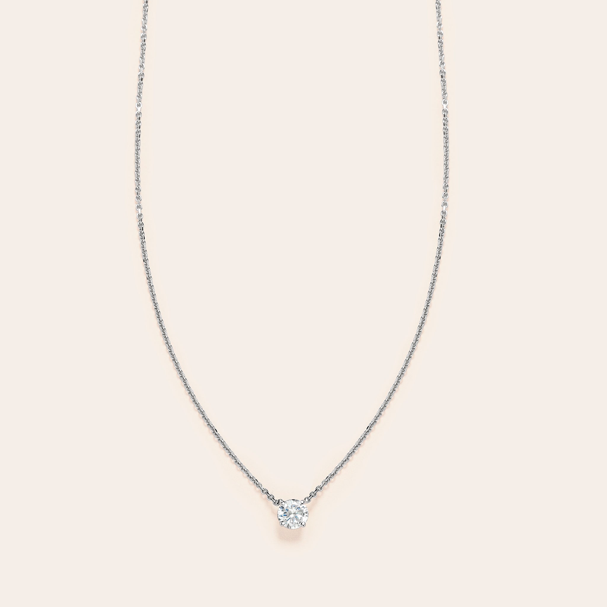 Diamond Basket Necklace